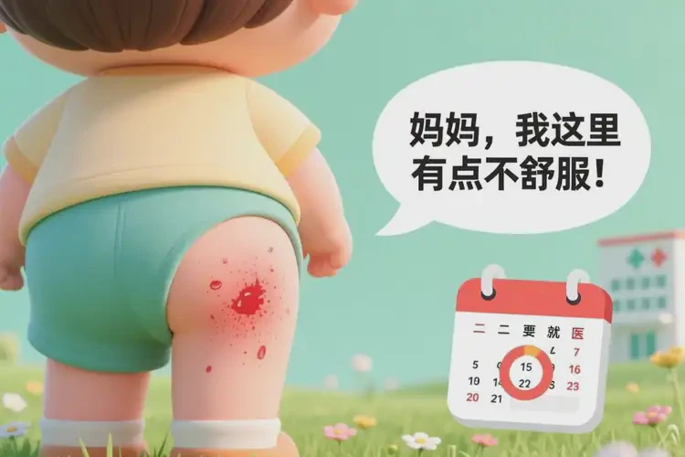 兒童屁股偶爾長濕疹能靠自己自愈嗎(圖2)