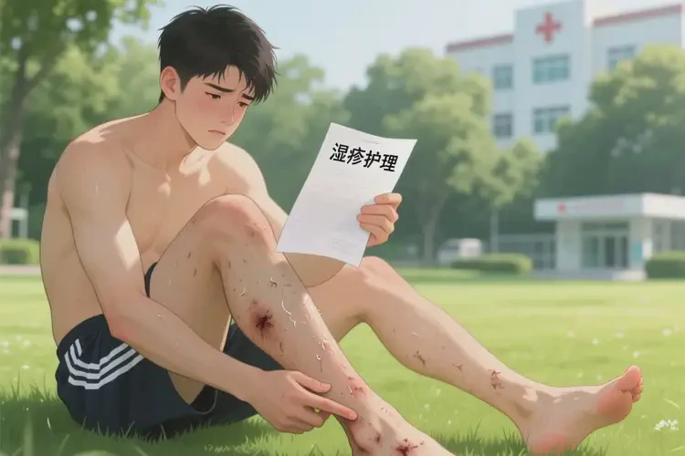 青年人脚上经常长湿疹不管它会自己痊愈吗(图1)