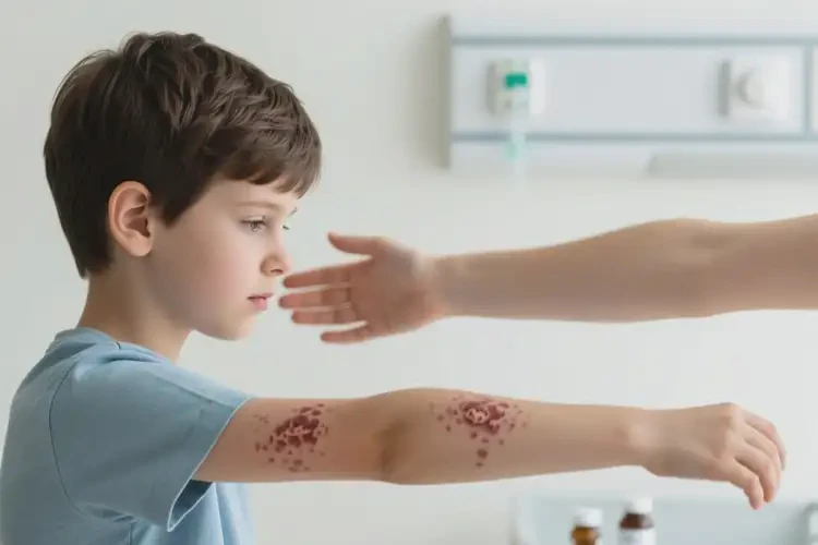 青年人手臂經(jīng)常長濕疹不管它會自己痊愈嗎(圖3)