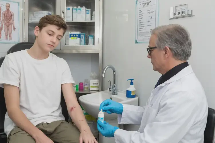 青少年肚子上出濕疹不管它會(huì)自己自愈嗎(圖3)