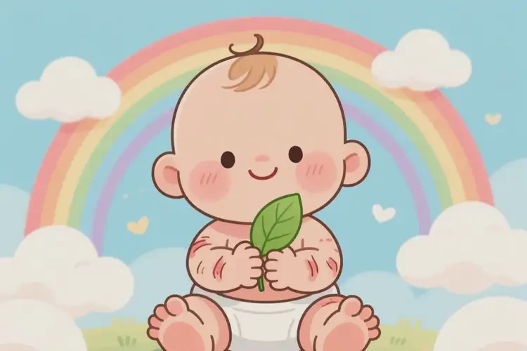 嬰幼兒全身經常長濕疹能靠自己自愈嗎(圖2)