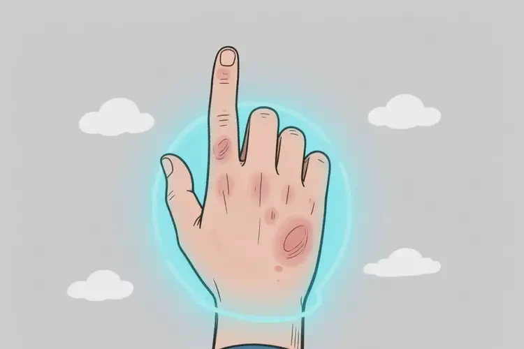 中學(xué)生手上長濕疹可不可以徹底自愈(圖2)