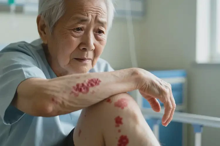 老人全身出濕疹不管它會(huì)自己好嗎(圖4)