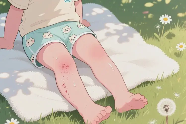 兒童大腿上經(jīng)常長濕疹可以徹底自愈嗎(圖3)