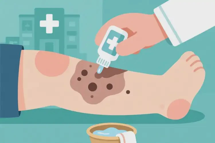 少兒小腿上出濕疹能夠徹底治愈嗎(圖1)