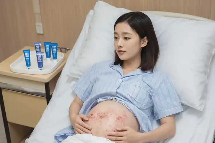 產(chǎn)婦肚子上偶爾長濕疹能靠自己自愈嗎(圖2)