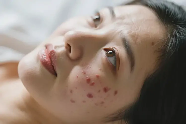 產(chǎn)婦臉上起濕疹不管它會(huì)自己好嗎(圖1)