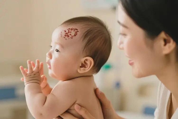 嬰幼兒面部起濕疹不管它會自己好嗎(圖3)