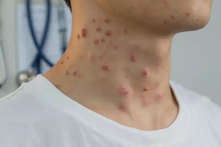 青年人脖子起濕疹可不可以徹底自愈(圖4)