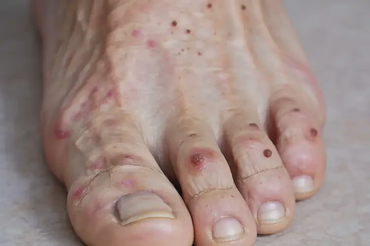 老年人腳上偶爾長濕疹可以徹底自愈嗎(圖4)