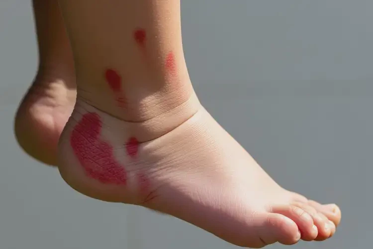 小孩腳上經(jīng)常起濕疹能徹底自愈嗎(圖2)