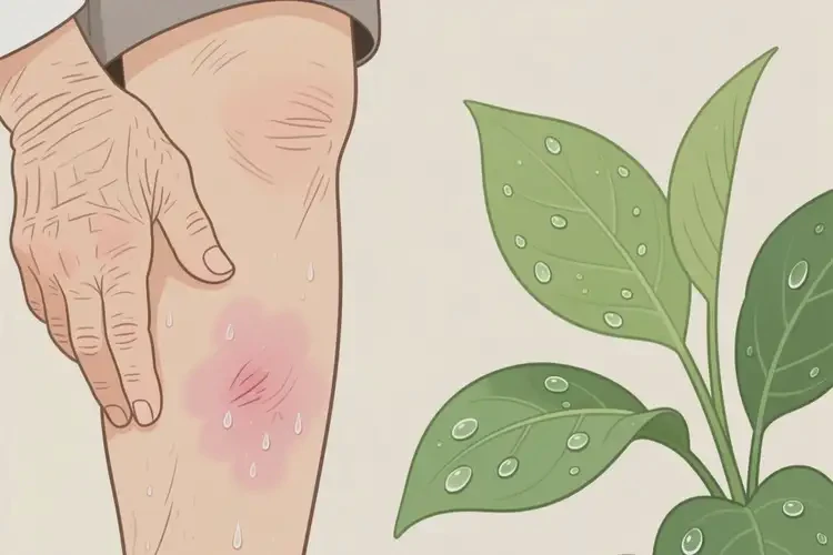 高齡老人小腿偶爾起濕疹能徹底自愈嗎(圖3)