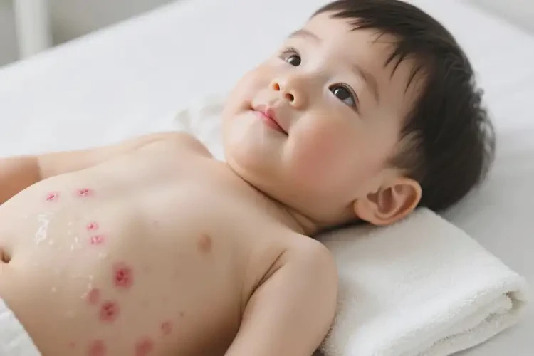 小孩肚子出濕疹能靠自己自愈嗎(圖2)