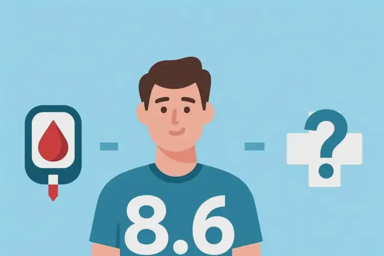 男人早上空腹血糖8點(diǎn)6是糖尿病嗎(圖1)