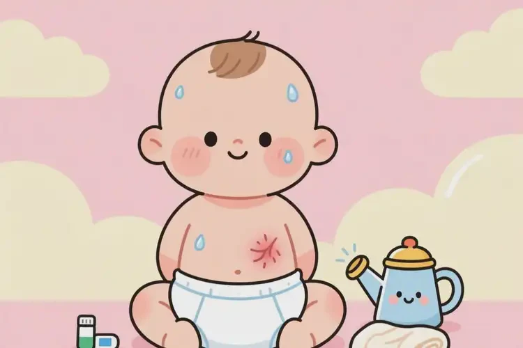 少兒屁股上起濕疹能夠徹底治愈嗎(圖3)