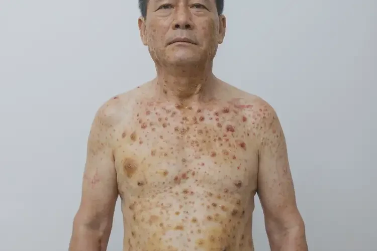 青少年大腿起濕疹不管它會自己自愈嗎(圖1)