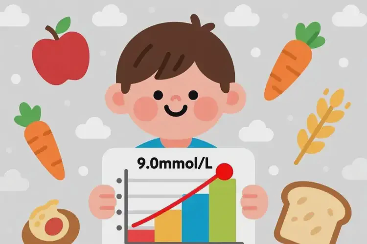 兒童晚上血糖9點(diǎn)0是糖尿病嗎(圖1)
