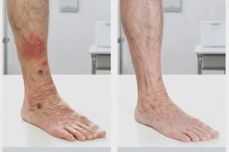 老人腳上容易長(zhǎng)濕疹可不可以徹底自愈(圖1)
