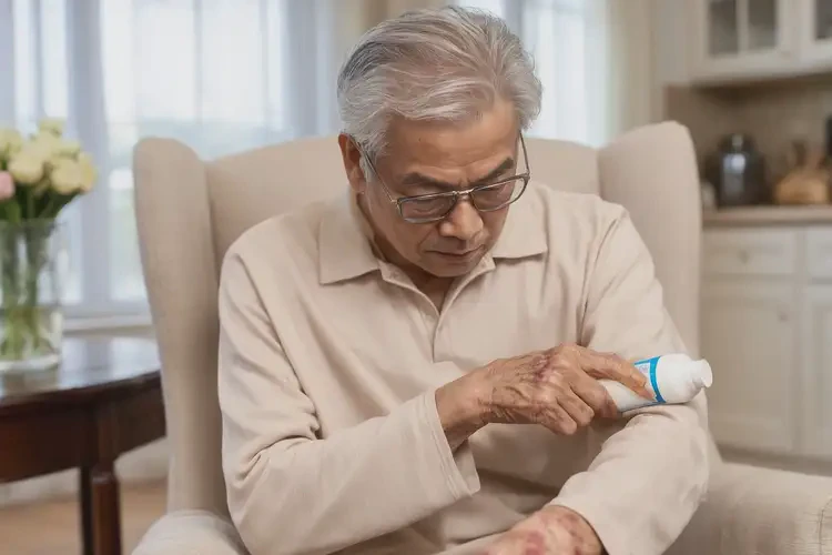 老年人大腿有濕疹不管它會自己自愈嗎(圖2)