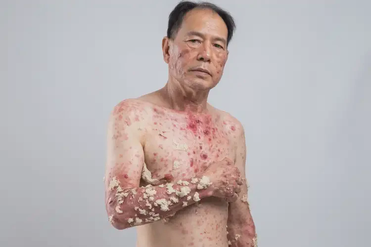 青少年大腿起濕疹不管它會自己自愈嗎(圖3)