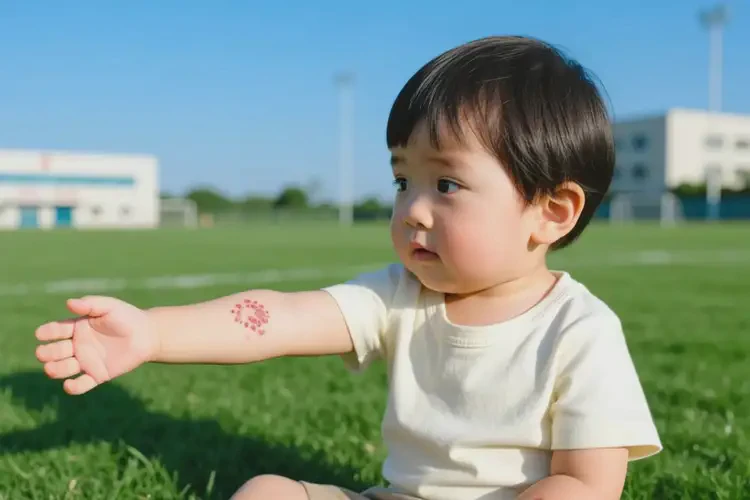 少兒手臂上偶爾長濕疹不管它會自己好嗎(圖3)
