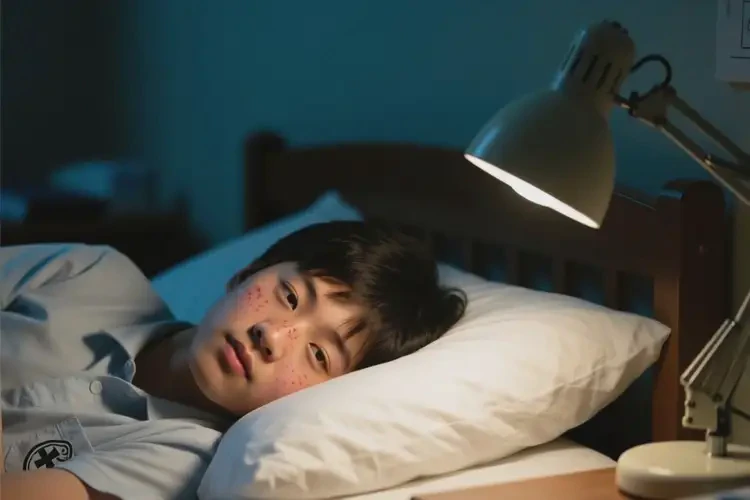 中學(xué)生面部出濕疹不管它會(huì)自己自愈嗎(圖1)