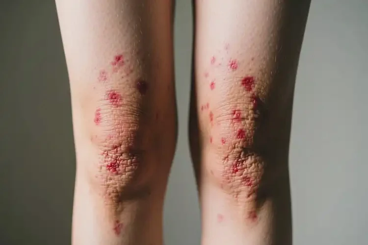 女生大腿上經常長濕疹能徹底自愈嗎(圖2)