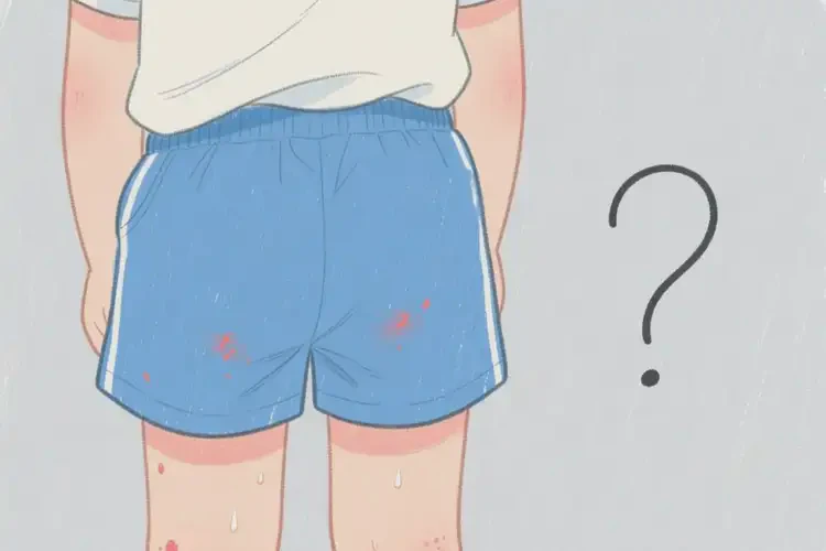 小學(xué)生屁股上偶爾起濕疹不管它會自己好嗎(圖2)