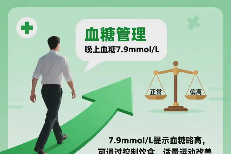 男人晚上血糖7點9是糖尿病嗎(圖1)