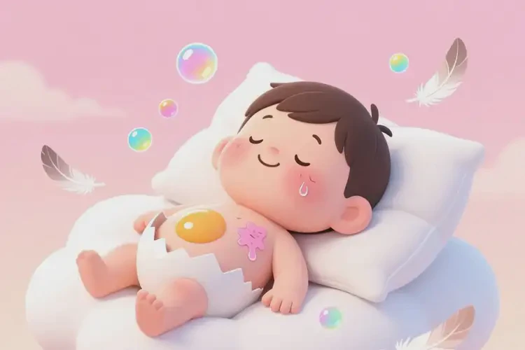 孩子肚子偶尔起湿疹可以彻底自愈吗(图2)