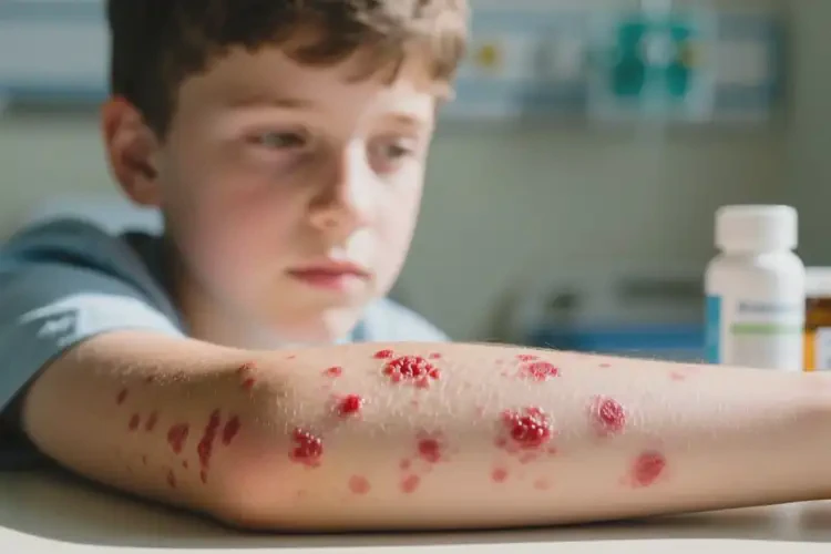 青少年手臂上容易长湿疹不管它会自己痊愈吗(图3)