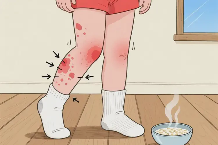 小孩四肢出濕疹可不可以徹底自愈(圖1)