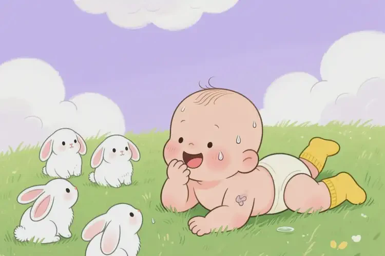 嬰兒身上容易起濕疹不管它會(huì)自己好嗎(圖1)