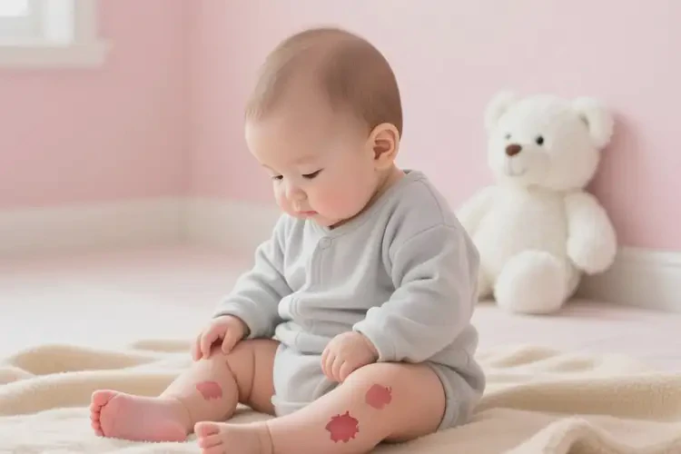 嬰幼兒小腿上偶爾起濕疹能靠自己自愈嗎(圖4)