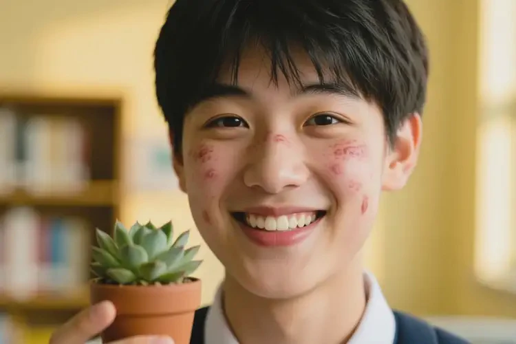 中學(xué)生臉上經(jīng)常長(zhǎng)濕疹能夠徹底治愈嗎(圖2)