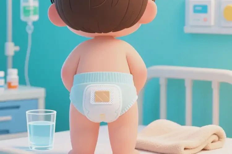 孩子屁股起濕疹能夠徹底治愈嗎(圖2)