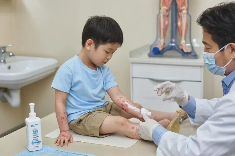 小兒四肢偶爾長濕疹能夠徹底治愈嗎(圖3)