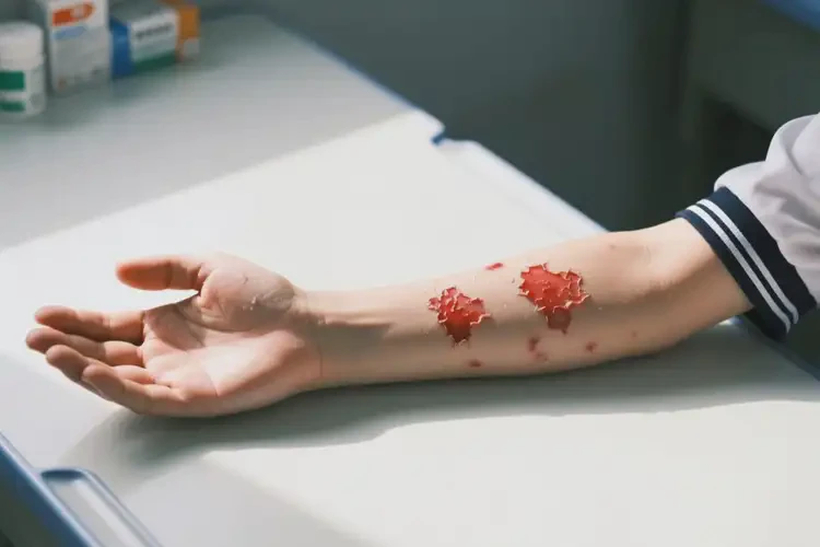 中學(xué)生手臂出現(xiàn)濕疹不管它會自己痊愈嗎(圖3)