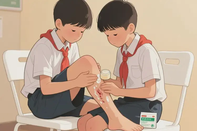 中學(xué)生小腿偶爾起濕疹能夠徹底治愈嗎(圖3)