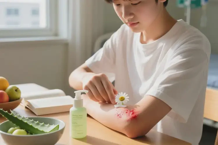 青少年身上有濕疹能靠自己自愈嗎(圖3)