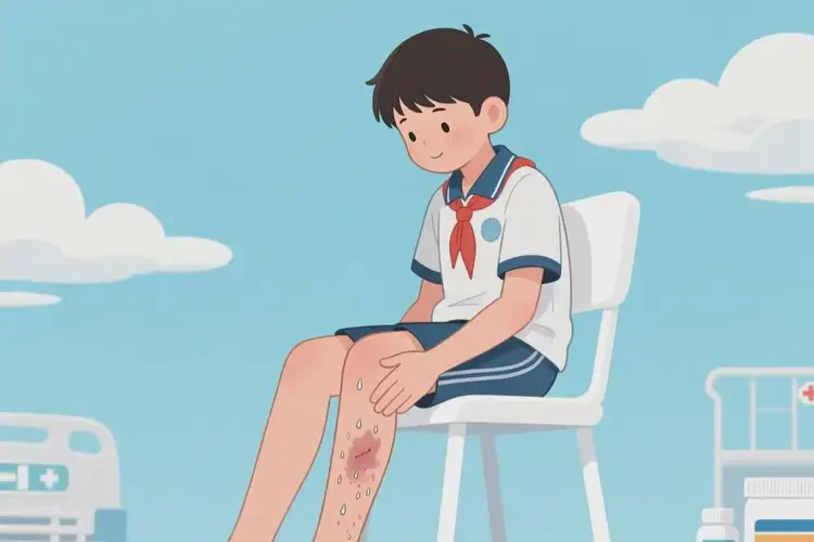 中學(xué)生小腿長(zhǎng)濕疹能不能徹底自愈(圖2)