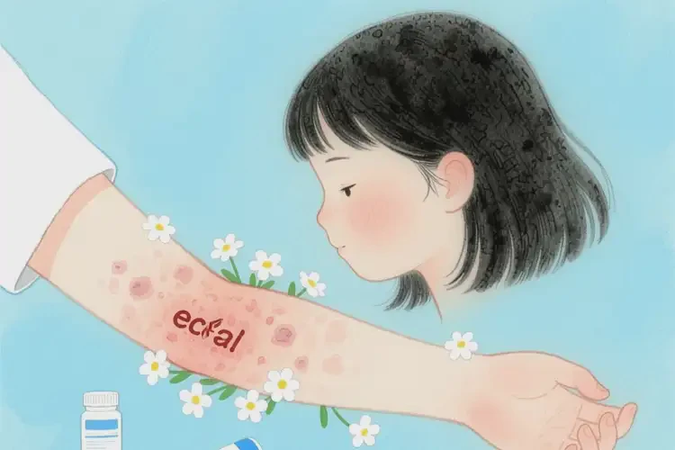 女生四肢偶尔长湿疹可不可以彻底自愈(图3)