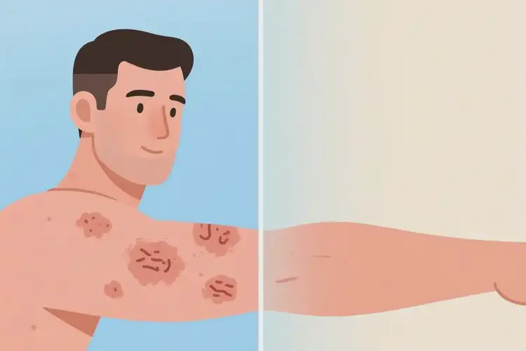 男人手臂上容易長濕疹不管它會自己好嗎(圖2)