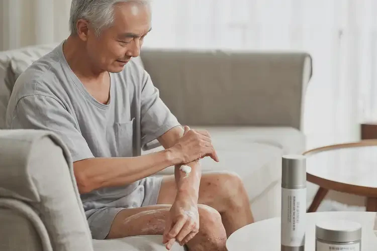 老人四肢有濕疹能夠徹底治愈嗎(圖2)