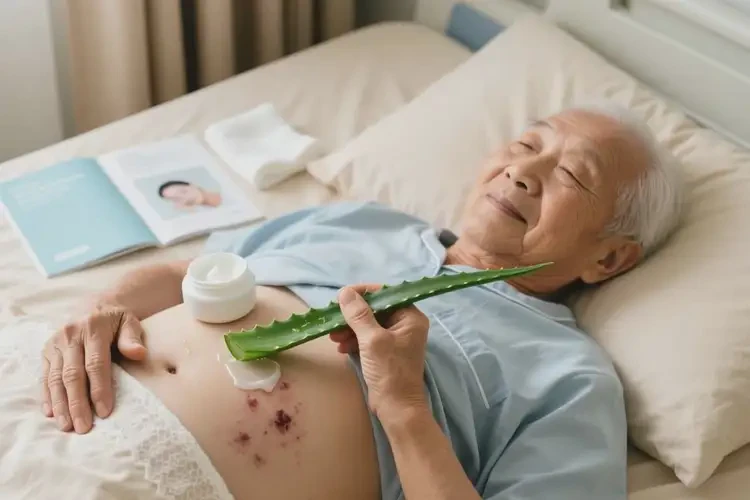 高齡老人肚子上容易起濕疹不管它會自己自愈嗎(圖2)