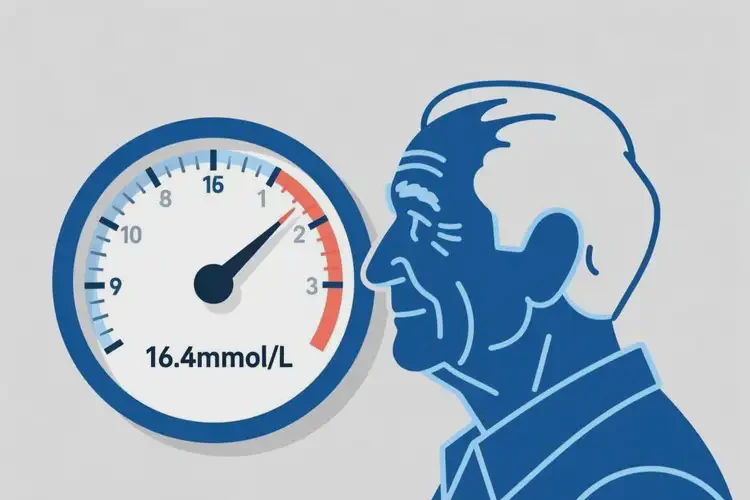 老年人餐后血糖16點(diǎn)4是糖尿病嗎(圖1)