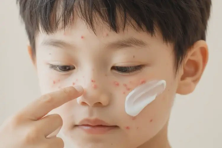 小兒臉上偶爾長濕疹不管它會自己痊愈嗎(圖3)