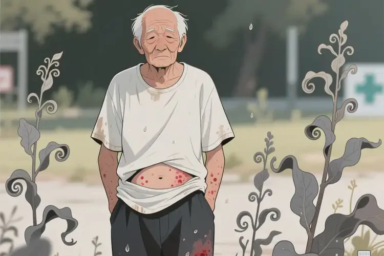 老人全身長濕疹能靠自己自愈嗎(圖1)