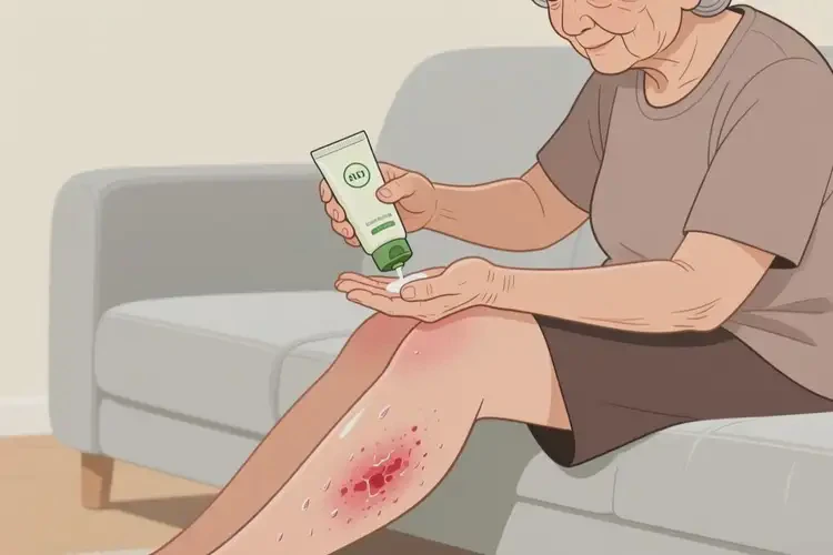 老年人四肢經(jīng)常長(zhǎng)濕疹能夠徹底治愈嗎(圖1)