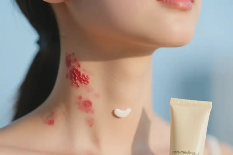 女生脖子上容易長(zhǎng)濕疹能夠徹底治愈嗎(圖4)